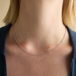 Essential Rope Chain Necklace in Silver - Image 2